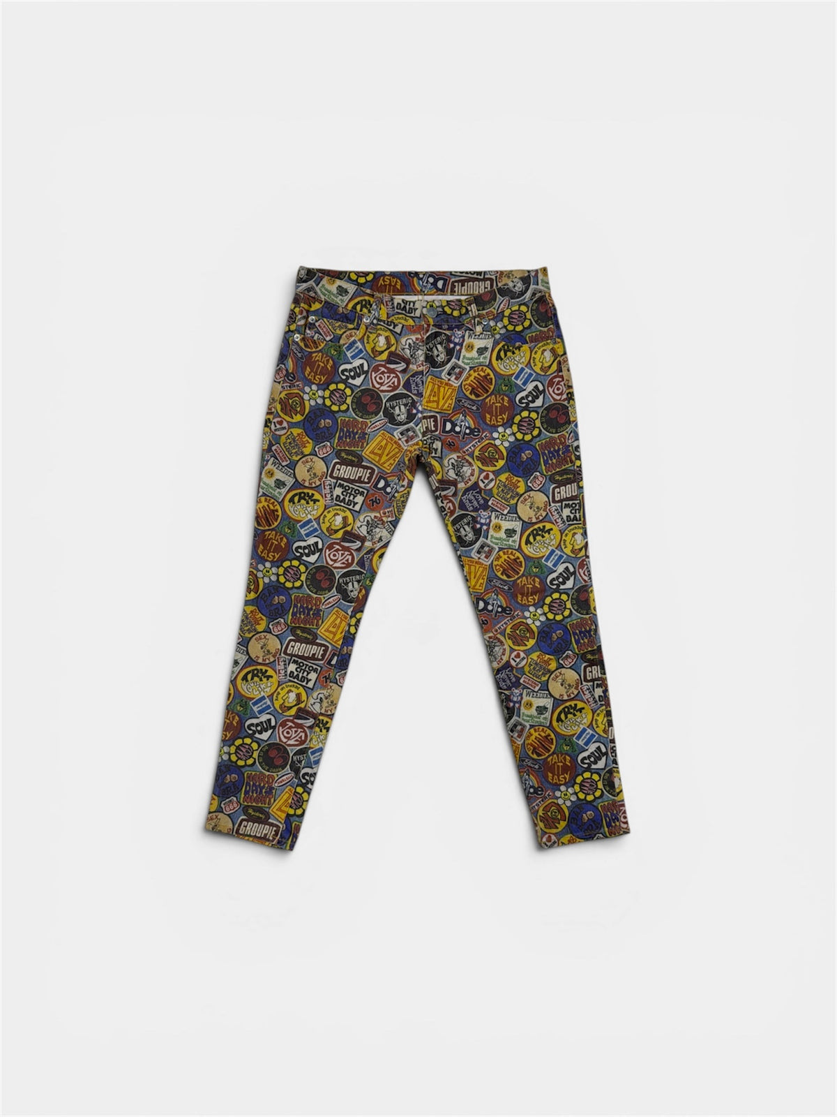 Hysteric Glamour Graphic Print Jeans