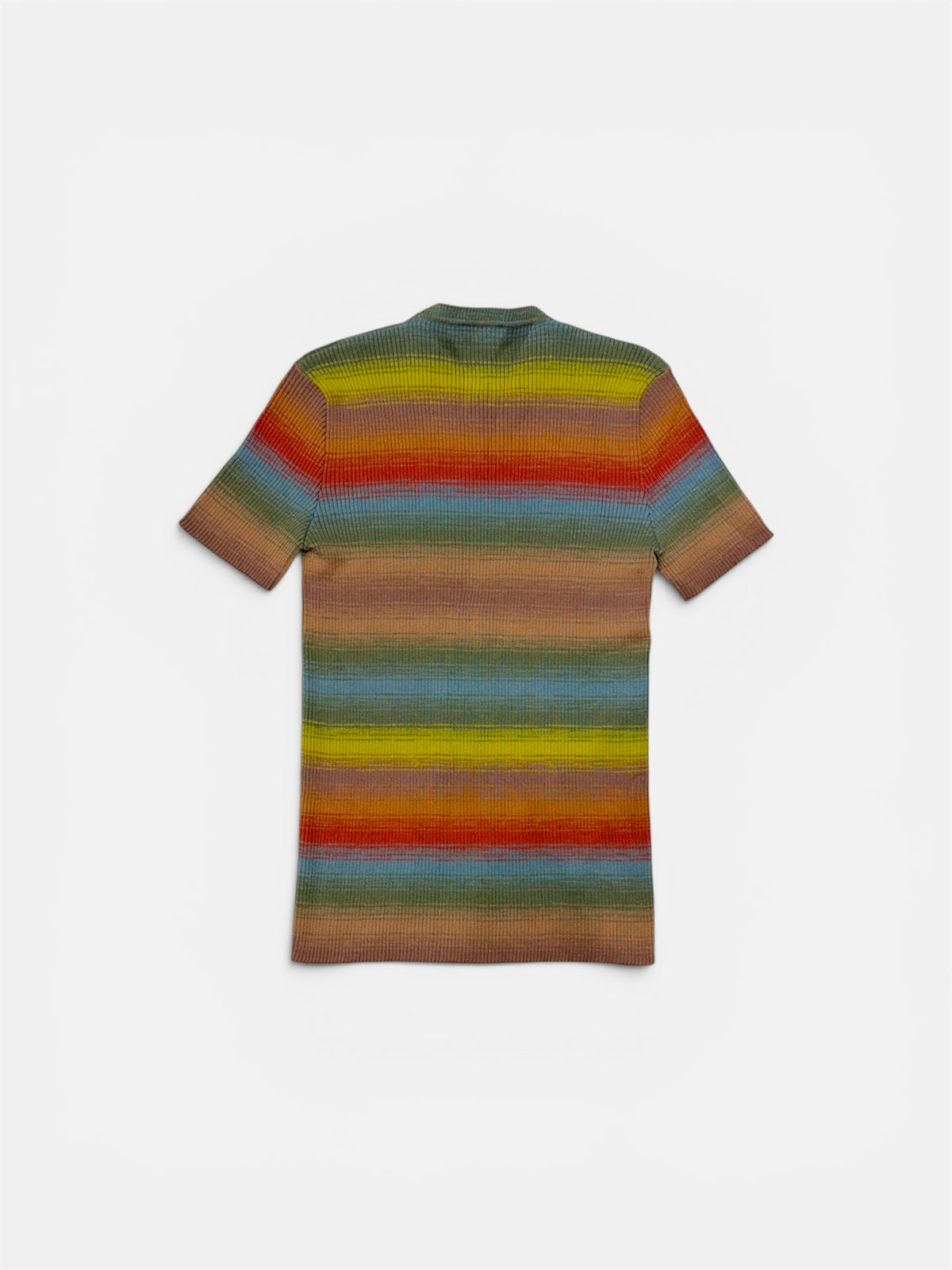 Christian Dior Ribbed Gradient Knit Top