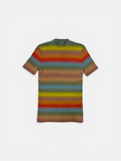 Christian Dior Ribbed Gradient Knit Top