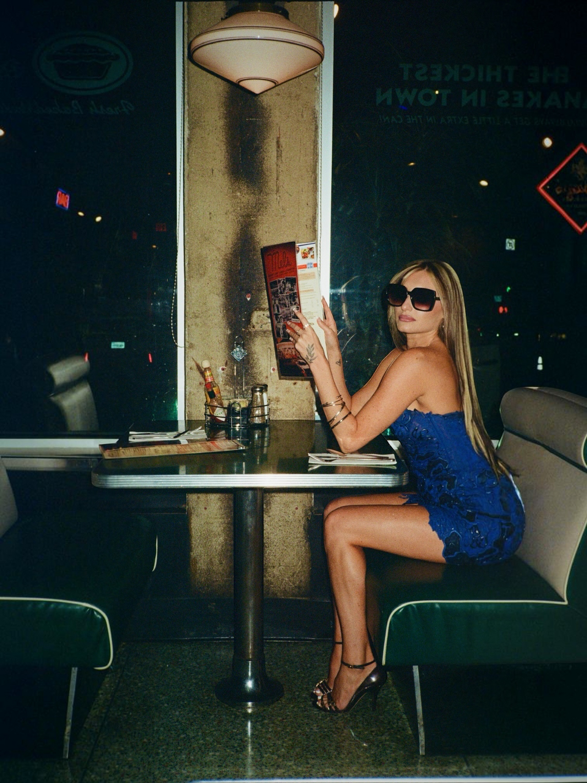 Ema Savahl Hand-Painted Strapless Mini Dress