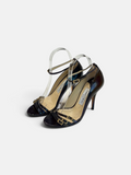 Jimmy Choo Patent Leather Strappy Sandals – Black | Size 36.5